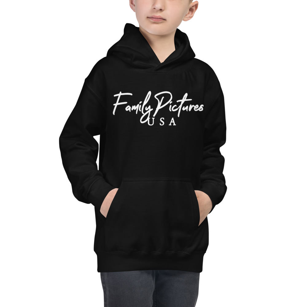 Download Logo Youth Hoodie (BLK) | Family Pictures USA