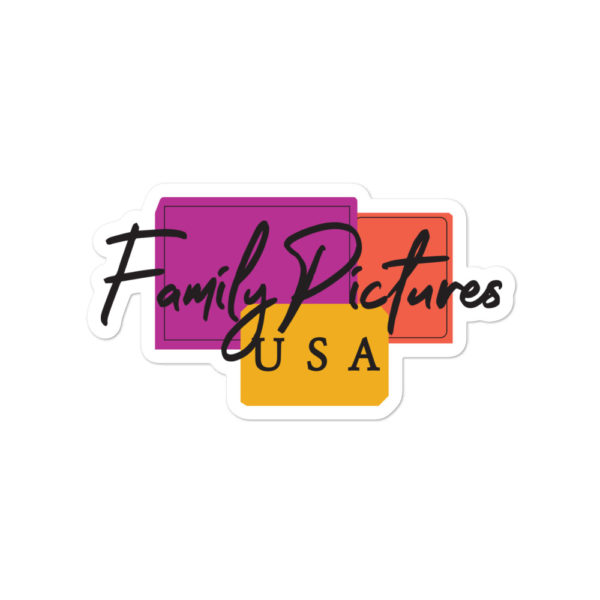 Family Pictures USA logo as a sticker